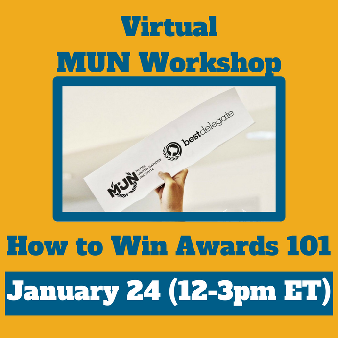 January 24 12-3 pm ET - How to Win Awards 101 Virtual Workshop