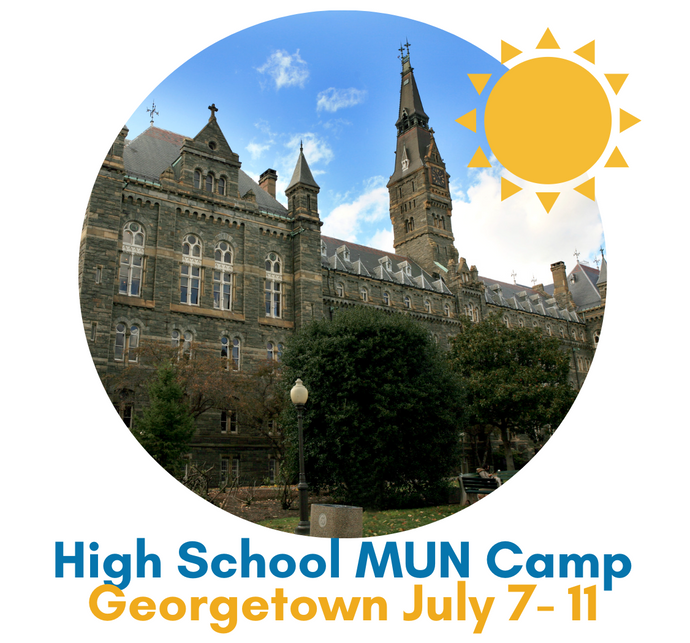 High School MUN Institute - Day Camp - Georgetown - July 7-11 ($1,699)