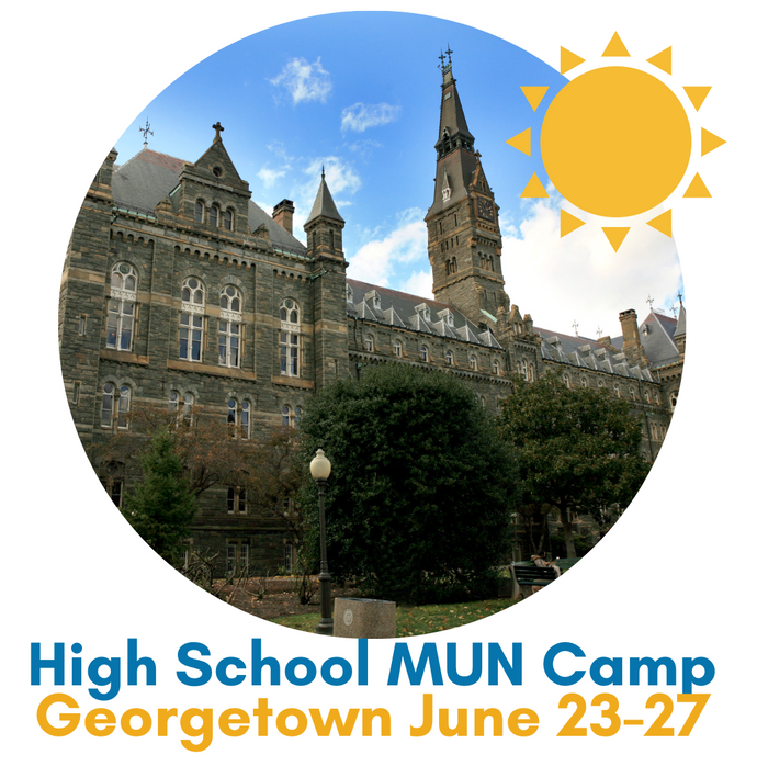 High School MUN Institute - Day Camp - Georgetown - June 23-27 ($1,848)