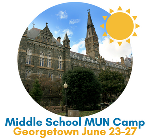 Middle School MUN Institute - Day Camp - Georgetown - June 23-27 ($1,699)