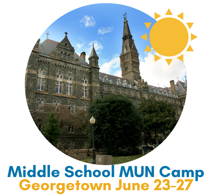 Middle School MUN Institute - Day Camp - Georgetown - June 23-27 ($1,848)