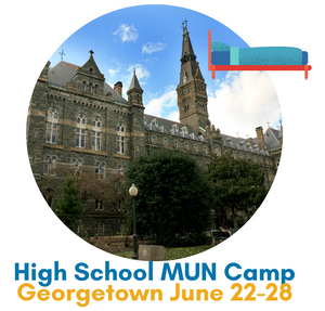 High School MUN Institute - Overnight Camp - Georgetown - June 22-28 ($3,049)