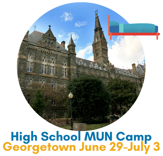 High School MUN Institute - Overnight Camp - Georgetown - June 29-July 3 ($2,499)