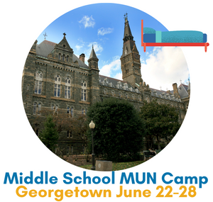 Middle School MUN Institute - Overnight Camp - Georgetown - June 22-28 ($3,198)