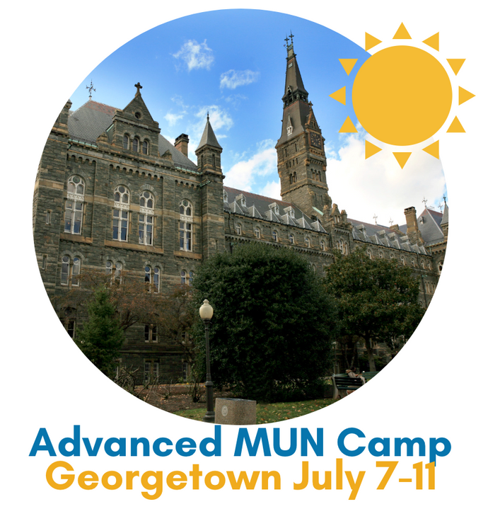 Middle School Advanced MUN Institute - Day Camp - Georgetown - July 7-11 ($1,948)