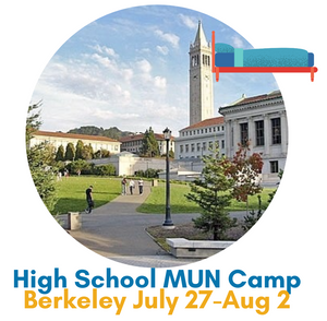 High School MUN Institute - Overnight Camp - Berkeley - July 27-Aug 2 ($2,999)