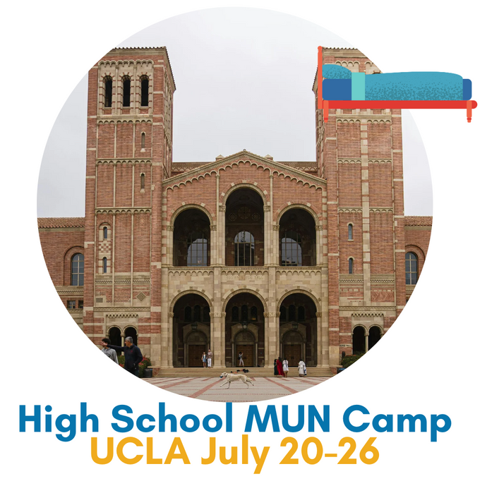 High School MUN Institute - Overnight Camp - UCLA - July 20-26 ($2,999)