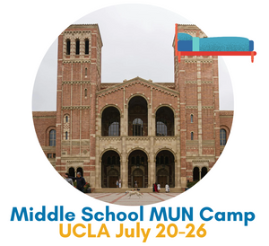 Middle School MUN Institute - Overnight Camp - UCLA - July 20-26 ($2,999)