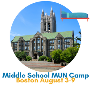 Middle School MUN Institute - Overnight Camp - Boston - Aug 3-9 ($2,850)