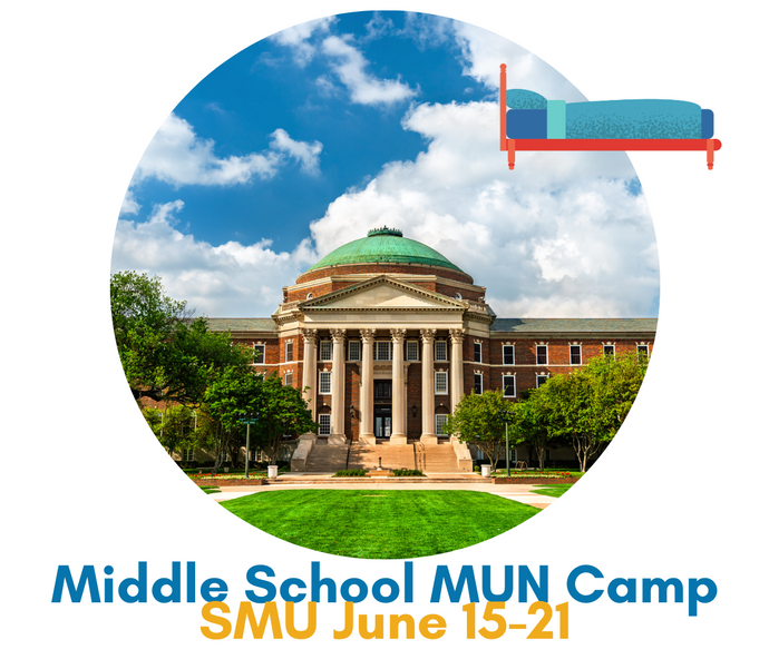 Middle School MUN Institute - Overnight Camp - SMU - June 15-21 ($2,848)