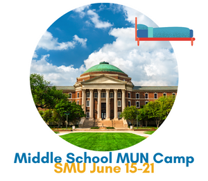 Middle School MUN Institute - Overnight Camp - SMU - June 15-21 ($2,699)