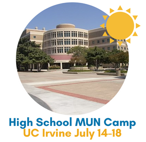 High School MUN Institute - Day Camp - UC Irvine - July 14-18 ($1,549)