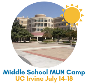 Middle School MUN Institute - Day Camp - UC Irvine - July 14-18 ($1,549)