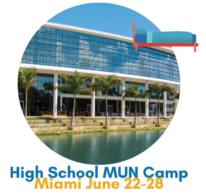 High School MUN Institute - Overnight Camp - Miami - June 22-28 ($2,848)