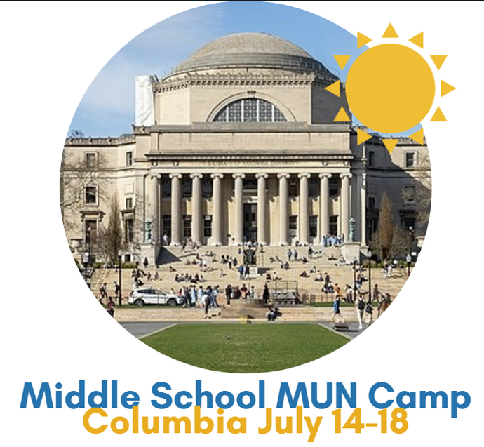 Middle School MUN Institute - Day Camp - Columbia - July 14-18 ($1,848)