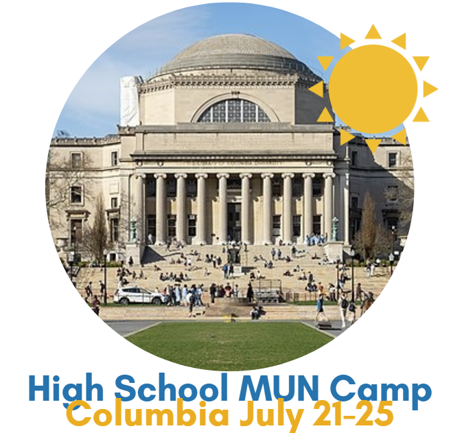 High School MUN Institute - Day Camp - Columbia - July 21-25 ($1,699)