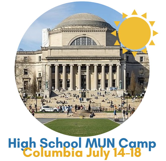 High School MUN Institute - Day Camp - Columbia - July 14-18 ($1,699)