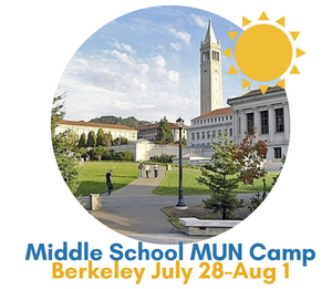 Middle School MUN Institute - Day Camp - Berkeley - July 28-Aug 1 ($1,549)