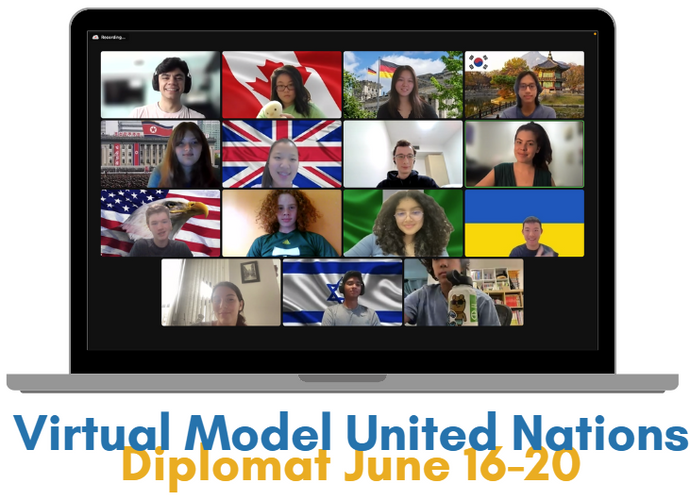 June 16-20 - Diplomat Virtual MUN Camp ($599)