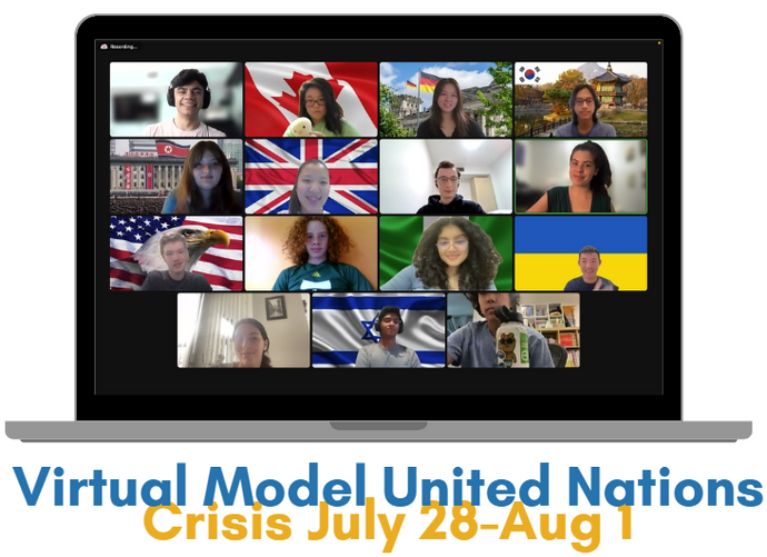 July 28-Aug 1 - Crisis Virtual MUN Camp ($649)