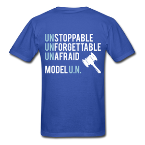 Men's T-Shirt - Unstoppable Model UN - Virtual Model United Nations Institute by Best Delegate